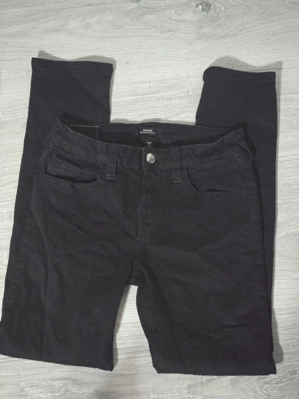 True Religion Kids(Boys) Black Skinny Jeans